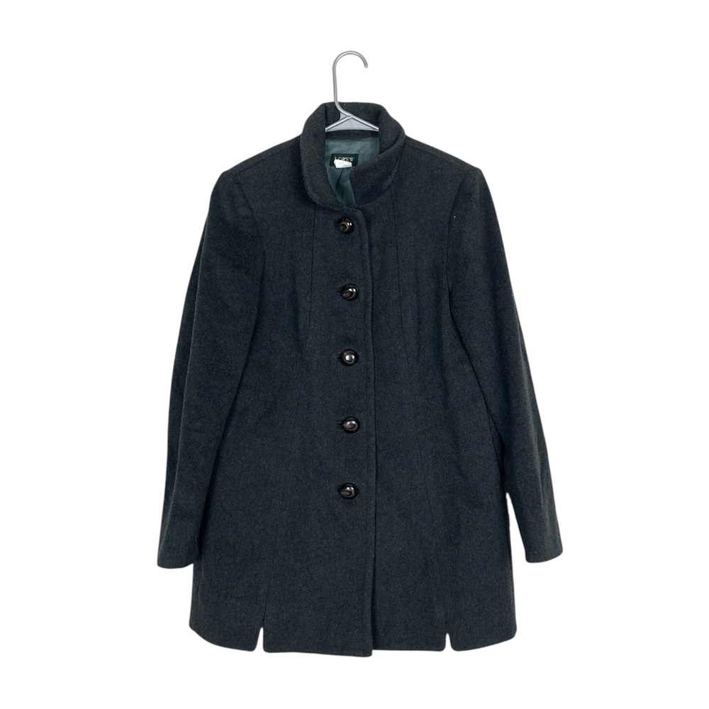 J Crew wool griffin pea coat preppy old money
